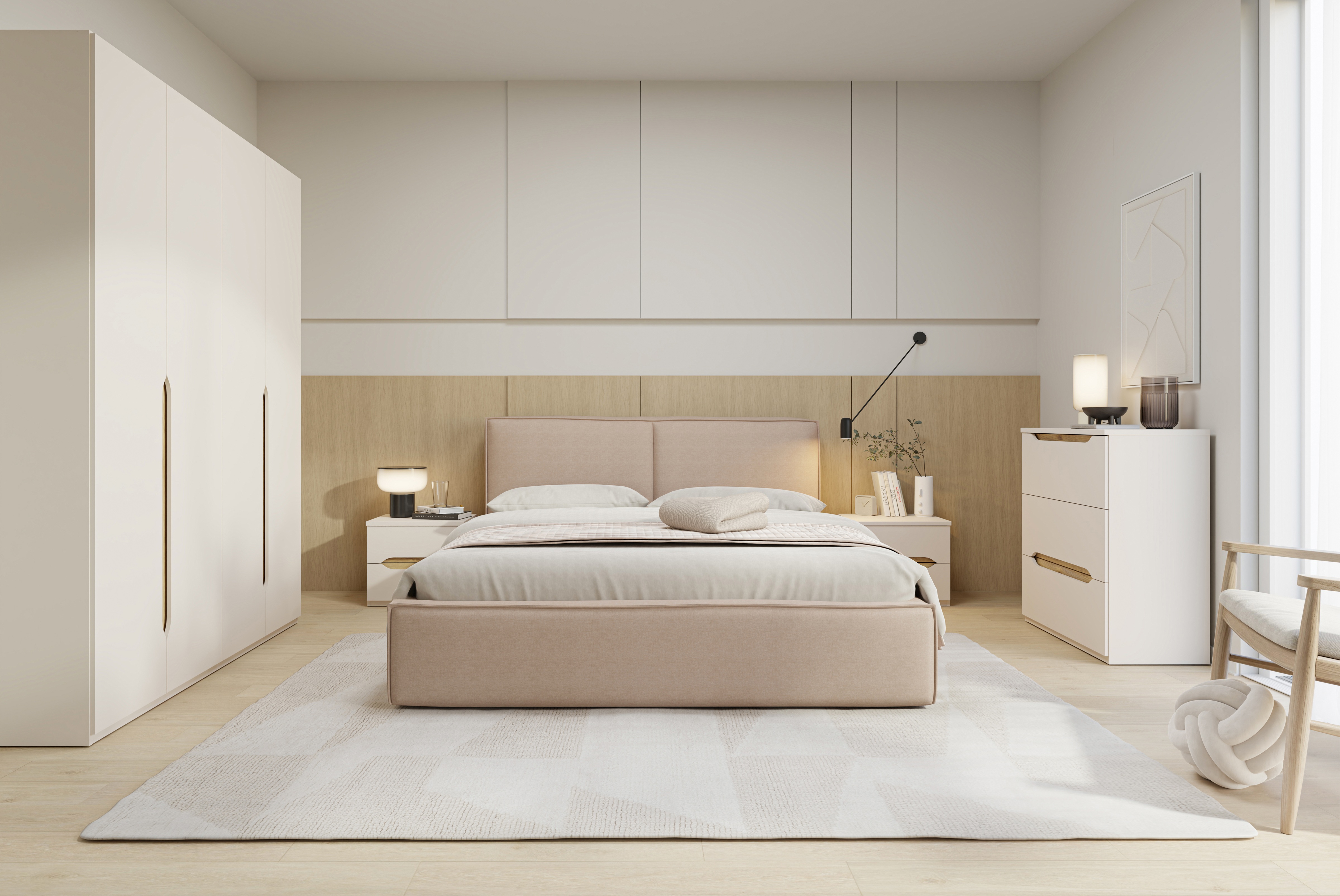 Łóżko tapicerowane TENDERNESS