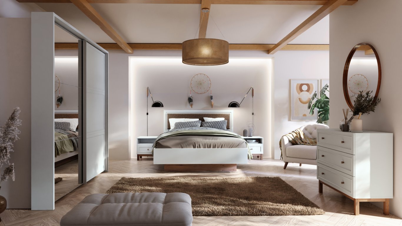 Kolekcja PENKRIDGE - meble szare z drewnem - FORTE