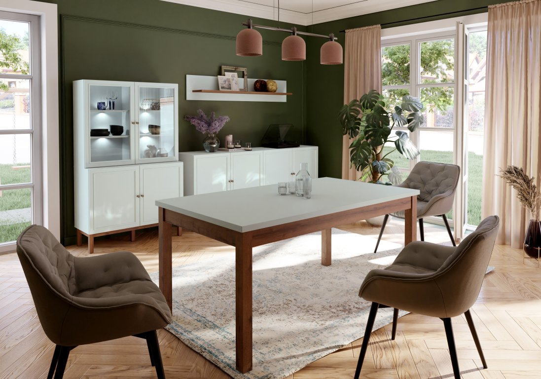 Kolekcja PENKRIDGE - meble szare z drewnem - FORTE