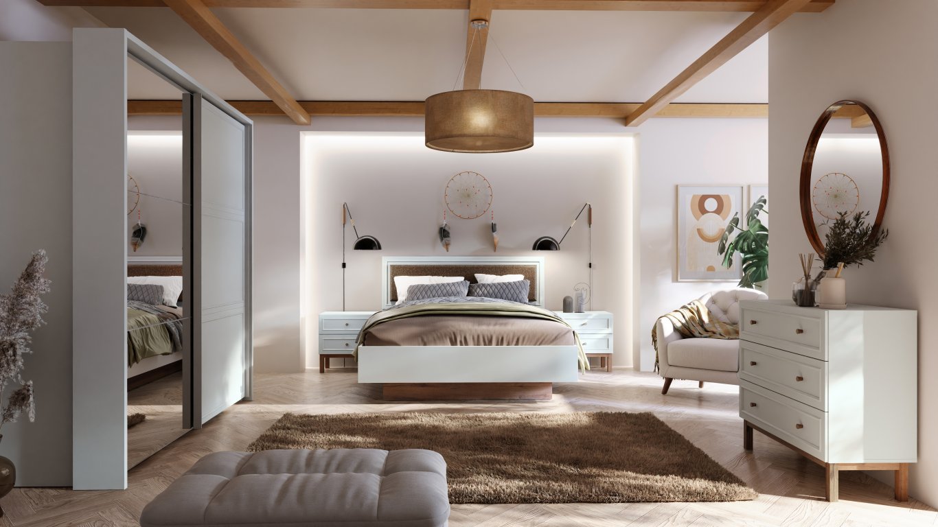 Kolekcja PENKRIDGE - meble szare z drewnem - FORTE