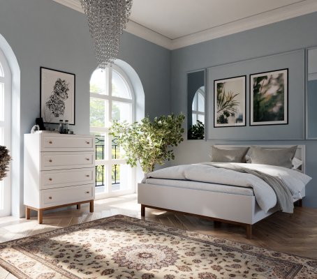 Kolekcja PENKRIDGE - meble szare z drewnem - FORTE Kolekcja PENKRIDGE - meble szare z drewnem - FORTE