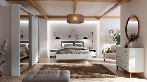 Kolekcja PENKRIDGE - meble szare z drewnem - FORTE