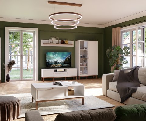 Kolekcja PENKRIDGE - meble szare z drewnem - FORTE Kolekcja PENKRIDGE - meble szare z drewnem - FORTE