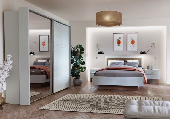 Kolekcja PENKRIDGE - meble szare z drewnem - FORTE