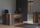 Biurko vintage loft 160x70 cm z 3 szufladami CLIF