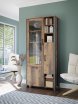 Witryna 90 cm CLIF Old – Wood Vintage/Beton
