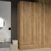 Szafa 90 cm z szufladą ECONOBOX 2 Dąb Mauvella
