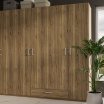 Szafa 180 cm z szufladą ECONOBOX 2 Dąb Mauvella
