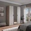 Szafa z lustrem 170 cm ADRIA
