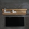 Półka ścienna 140 cm KALIKST Dąb Waterford