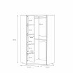 Szafa ubraniowa narożna Szafa ubraniowa narożna