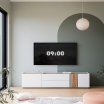 Szafka RTV z szufladami 200 cm LEWISVILLE Secret Grey/Dąb Valencia Szafka RTV z szufladami 200 cm LEWISVILLE Secret Grey/Dąb Valencia