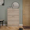 Szafka na buty 80 cm z szufladą NIKO Dąb Sonoma