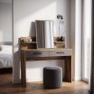 Toaletka 115 cm RICCIANO Beton Ciemnoszary/Dąb Klepkowy