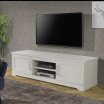 Szafka RTV 180 cm ROCKHAMPTON Pinia Biała