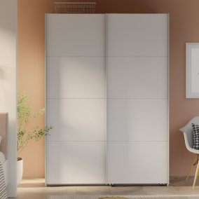 Biała szafa przesuwna 150 cm SOPHISTISPACE