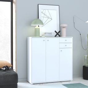 Biała komoda 110 cm - Meble FORTE