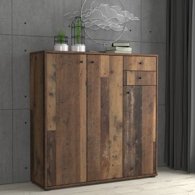 Komoda 110 cm w stylu Vintage - T2KK10-H51 - Meble FORTE