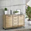 Komoda loft 140 cm TRONDHEIM