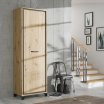 Szafa 70 cm TRONDHEIM Dąb Artisan/Dąb Czarny