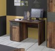 Biurko vintage loft 110x60 cm z szufladą i szafką