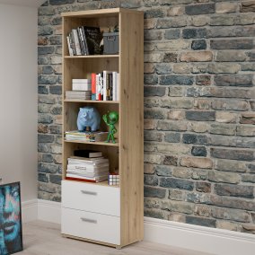 Regał w stylu skandynawskim 60 cm szerokości