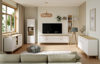 Meble do salonu w stylu skandynawskim WARDIOL - Forte Meble skandynawskie do salonu